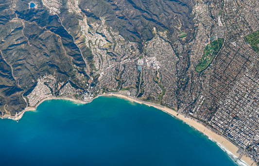 Los Ángeles desde 11,500 pies