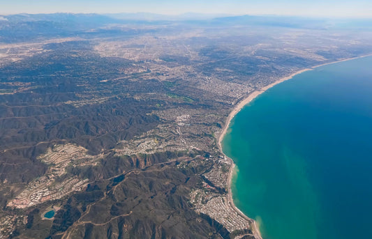 Los Ángeles desde 11,500 pies